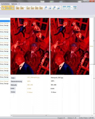 Mockup einer möglichen neuen Positionierung der Vorschaubilder