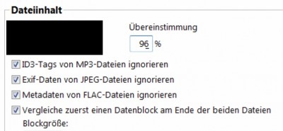 Diese Optionen werden überschrieben, bzw. zurückgesetzt